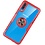 Ntech Hoesje Geschikt Voor Samsung Galaxy A50/A50s Luxe backcover Hoesje en Metalen Ring Houder - Rood