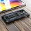 Ntech Hoesje Geschikt voor iPhone 12 Mini – Anti-Scratch Shockproof Zwart - 2 Pack Screenprotector