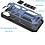 Ntech Hoesje Geschikt voor iPhone 12 Mini - Anti-Scratch Shockproof Blauw - 2 Pack Screenprotector