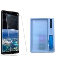 Ntech Samsung Galaxy S20 Plus UV liquid Curved Tempered Glass full cover met UV lampje