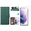 Ntech Hoesje Geschikt Voor Samsung Galaxy S21 hoesje bookcase Groen - Hoesje Geschikt Voor Samsung Galaxy s21 hoesje bookcase wallet case portemonnee book case hoes cover hoesjes met 2 stuks Screenprotector