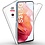 Ntech Hoesje Geschikt Voor Samsung Galaxy S21 Hoesje Dual TPU Case hoesje - Galaxy S21 360° Cover 2 in 1 Case ( Voor en Achter) Transparant