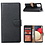 Ntech Hoesje Geschikt Voor Samsung Galaxy A02s Hoesje Geschikt Voor Samsung Galaxy A02s bookcase + 2x screenprotector - Zwart
