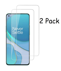 Ntech OnePlus 8T Screenprotector - OnePlus 8T 2 pack glazen glass - OnePlus 8T tempered glass