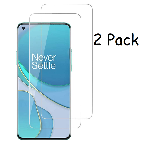 Ntech Screenprotector geschikt voor Oneplus 8T Screenprotector - Screenprotector geschikt voor Oneplus 8T 2 pack glazen glass - Screenprotector geschikt voor Oneplus 8T tempered glass