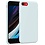 Ntech Hoesje Geschikt voor iPhone SE 2022 / 7 / 8 hoesje siliconen / nano backcover Licht Blauw met 2 Pack Screenprotector