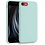 Ntech Hoesje Geschikt voor iPhone SE 2022 hoesje siliconen / Hoesje Geschikt voor iPhone SE 2020 Hoesje backcover - Hoesje Geschikt voor iPhone 7/8 Hoesje Nano siliconen TPU backcover - Mint Groen met 2 Pack Screenprotector