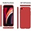 Ntech Hoesje Geschikt voor iPhone SE 2022 / 7 / 8 hoesje siliconen / nano backcover Rood met 2 Pack Screenprotector