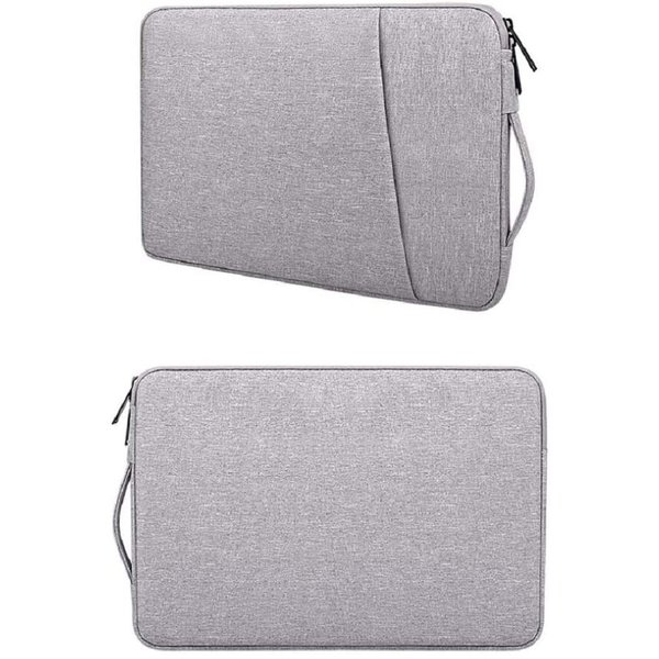 Ntech Hoes Geschikt voor Macbook Pro 13 Inch Hoes Laptophoes 13 Inch- Hoes Geschikt voor Macbook Pro 2018/2019/2020 Case Laptop Sleeve handvat & ruimte Grijs