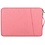 Ntech Hoes Geschikt voor Macbook Pro 13 Inch Hoes Laptophoes 13 Inch- Hoes Geschikt voor Macbook Pro 2018/2019/2020 Case Laptop Sleeve handvat & ruimte Licht Rose