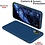 Ntech Hoesje Geschikt voor iPhone Xr Hoesje – Navy Liquid siliconen Hoesje Nano TPU backcover - met 2 Pack Screenprotector / tempered glass