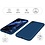 Ntech Hoesje Geschikt voor iPhone Xr Hoesje – Navy Liquid siliconen Hoesje Nano TPU backcover - met 2 Pack Screenprotector / tempered glass