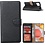 Ntech Hoesje Geschikt Voor Samsung Galaxy a12 hoesje bookcase Zwart - Hoesje Geschikt Voor Samsung Galaxy a12 hoesje - 3x Hoesje Geschikt Voor Samsung Galaxy a12 screenprotector screen protector