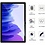 Ntech Screenprotector Geschikt voor Samsung Galaxy Tab A7 Hoes - (2020/2022) - 360 graden draaibaar case Goud + screenprotector gehard glas