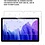 Ntech Screenprotector Geschikt voor Samsung Galaxy Tab A7 Hoes - (2020/2022) - 360 graden draaibaar case Licht Blauw + screenprotector gehard glas