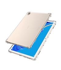 Ntech Huawei MediaPad M6 10.8 Hoesje siliconen Shockproof backcover met Schokbestendig Transparant case