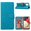 Ntech Hoesje Geschikt Voor Samsung Galaxy A02s Hoesje Geschikt Voor Samsung Galaxy A02s bookcase wallet - Turquoise