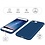 Ntech Hoesje Geschikt voor iPhone 7 Plus /  8 Plus - Liquid siliconen Hoesje Nano Navy case TPU backcover - met Screenprotector 2 stuks tempered glass