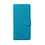 Ntech Hoesje Geschikt Voor Samsung Galaxy A02s Hoesje bookcase - Turquoise Met screenprotector