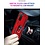 Ntech Hoesje Geschikt Voor Samsung Galaxy S21 Hoesje Geschikt Voor Samsung Galaxy S21 armor case Ring houder TPU backcover met Ring houder / Ring vinger houder / standaard - Rood