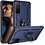 Ntech Hoesje Geschikt Voor Samsung Galaxy S21 Plus Hoesje Geschikt Voor Samsung Galaxy S21 Plus armor case met Ring houder / Ring vinger houder / standaard - Blauw