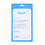 Ntech Hoesje Geschikt voor iPhone 7 Plus /  8 Plus - Liquid siliconen Hoesje Nano Licht Blauw case TPU backcover - met Screenprotector 2 stuks tempered glass