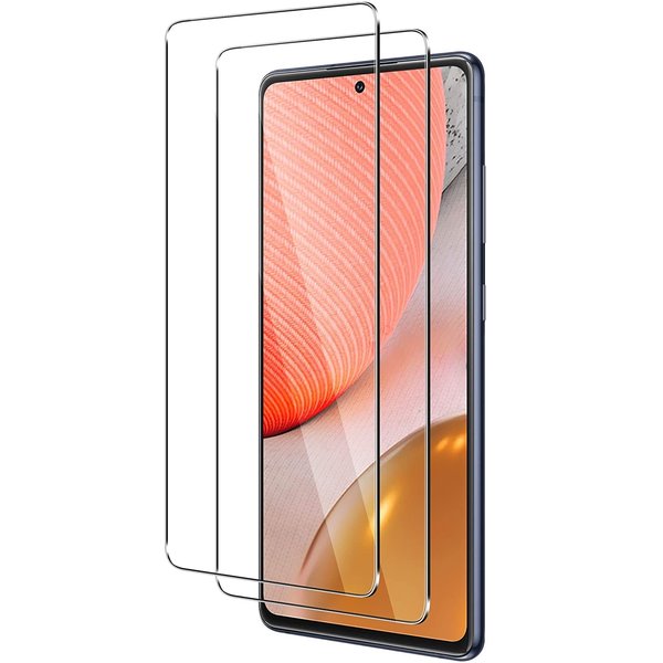 Ntech Screenprotector Geschikt voor Samsung Galaxy A72 - Galaxy A72 Screenprotector tempered Glas - 2 stuks