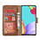 Ntech Hoesje Geschikt Voor Samsung Galaxy A52 hoesje bookcase Bruin - Hoesje Geschikt Voor Samsung Galaxy A52 5G hoesje wallet cover met Pasjeshouder - 2x Hoesje Geschikt Voor Samsung Galaxy A52 screenprotector