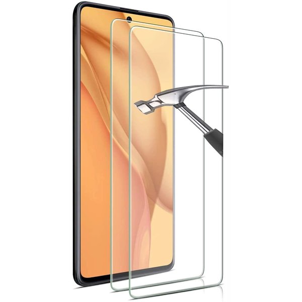 Ntech Screenprotector Geschikt voor Samsung Galaxy A52 - Screenprotector Geschikt voor Samsung Galaxy A52 Screenprotector tempered Glas - 2 stuks