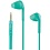 BeHello BeHello Oordopjes met afstandsbediening 3.5mm - Groen