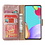 Ntech Hoesje Geschikt Voor Samsung Galaxy A32 4G hoesje bookcase Rose Goud - Hoesje Geschikt Voor Samsung Galaxy A32 4G portemonnee book case hoes cover