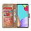 Ntech Hoesje Geschikt Voor Samsung Galaxy A32 4G hoesje bookcase Goud - Hoesje Geschikt Voor Samsung Galaxy A32 4G portemonnee book case hoes cover