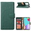 Ntech Hoesje Geschikt Voor Samsung Galaxy A32 4G hoesje bookcase Groen - Hoesje Geschikt Voor Samsung Galaxy A32 4G portemonnee book case hoes cover