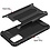 Ntech Hoesje Geschikt Voor Samsung Galaxy A72 5G Hoesje Schokbestendig Hybride hoesje rugged case Zwart - Galaxy A72 1x Screenprotector