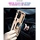 Ntech Hoesje Geschikt Voor Samsung Galaxy A02s Hoesje kickstand Armor met Ring houder TPU backcover hoesje - Goud met Galaxy A02S screenprotector 2 pack