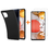 Ntech Hoesje Geschikt Voor Samsung Galaxy 42 Hoesje Zwart siliconen backcover TPU Back case met Galaxy A42 5G met 2 Pack Screenprotector Glazen tempered glass