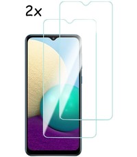 Ntech Screenprotector Samsung A02 Screenprotector - Galaxy A02 Tempered Glass - 2 Stuks