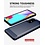 Ntech Samsung A52 Hoesje Geborsteld TPU siliconen Back Cover Blauw - Galaxy A52 Screenprotector 2 pack