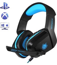 Phoinikas Phoinikas Gaming Headset - Multi Platform - Zwart/Blauw