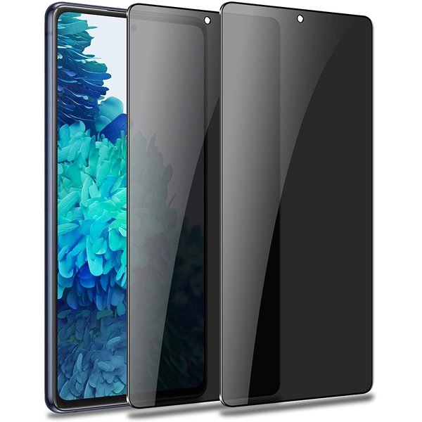 Ntech  Screenprotector Geschikt voor Samsung Galaxy A52 Privacy Screenprotector Glass  - Screenprotector Geschikt voor Samsung Galaxy A52s 5G Privacy Screenprotector - 2 pack