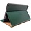 xssive  Premium Leren Bookcase Hoes Geschikt Voor iPad 7 (2019) / Geschikt Voor iPad 8 (2020) - 10.2 inch - Groen