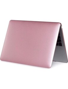 Merkloos Macbook Case voor Macbook Pro 13 inch (2020) A2289/A2251 - Laptop Cover - Metallic Rose Pink