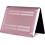 Merkloos  Macbook Case voor Macbook Pro 13 inch (2020) A2289/A2251 - Laptop Cover - Metallic Rose Pink