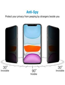 Ntech Samsung  A32 4G Privacy Glass -  Galaxy A32 Anti Spy Screen - Privacy Glass Galaxy A32 - Privacy Screenprotector Galaxy A32 - Privacy Screenprotector - 2 pack