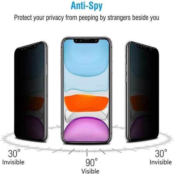 Ntech Screenprotector Geschikt voor Samsung Galaxy  A32 4G Privacy Glass -  Galaxy A32 Anti Spy Screen - Privacy Glass Galaxy A32 - Privacy Screenprotector Galaxy A32 - Privacy Screenprotector - 2 pack