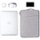Ntech  Hoes geschikt voor Hoes Geschikt voor Macbook Air hoes 13,3 2018 / 2019 / 2020 / 2022Hoes - Sleeve Spatwater proof hoesje met handvat & ruimte voor accessoires Donker Blauw
