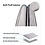 Ntech  Hoes geschikt voor Hoes Geschikt voor Macbook Air hoes 13,3 2018 / 2019 / 2020 / 2022Hoes - Sleeve Spatwater proof hoesje met handvat & ruimte voor accessoires Donker Blauw