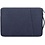 Ntech  Hoes geschikt voor Hoes Geschikt voor Macbook Air hoes 13,3 2018 / 2019 / 2020 / 2022Hoes - Sleeve Spatwater proof hoesje met handvat & ruimte voor accessoires Donker Blauw
