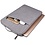 Ntech  Hoes geschikt voor Hoes Geschikt voor Macbook Air hoes 13,3 2018 / 2019 / 2020 / 2022Hoes - Sleeve Spatwater proof hoesje met handvat & ruimte voor accessoires Donker Blauw