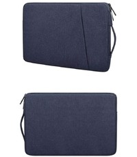 Ntech Macbook Pro 13 Inch Hoes Laptophoes 13 Inch- Macbook Pro 2018/2019 / 2020 Case Laptop Sleeve handvat & ruimte Navy